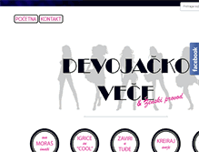 Tablet Screenshot of devojackovece.com